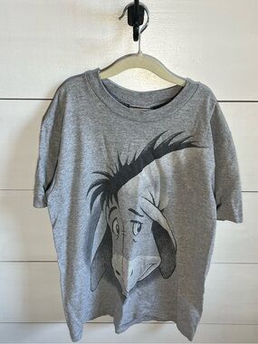 Mickey Inc. Gray Eeyore Graphic Tee
